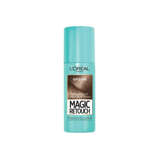 Loreal Paris Magic Retouch Brown Temporary Instant Grey Root Concealer Spray 75ml -Brown