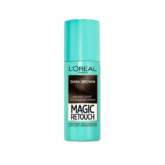 Loreal Paris Magic Retouch Dark Brown Temporary Instant Grey Root Concealer Spray 75ml -Dark Brown