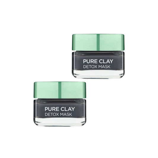 Loreal Paris Pure Clay Detox Mask 50 ml 2 Pack