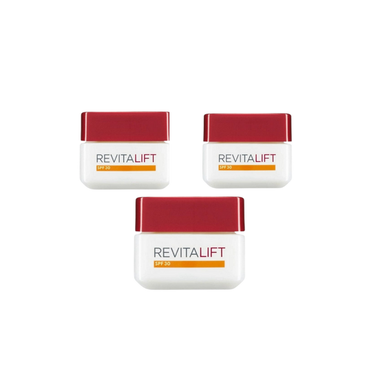 Loreal Paris Revitalift Anti Aging Care Cream SPF30 50 ml 3 Pack