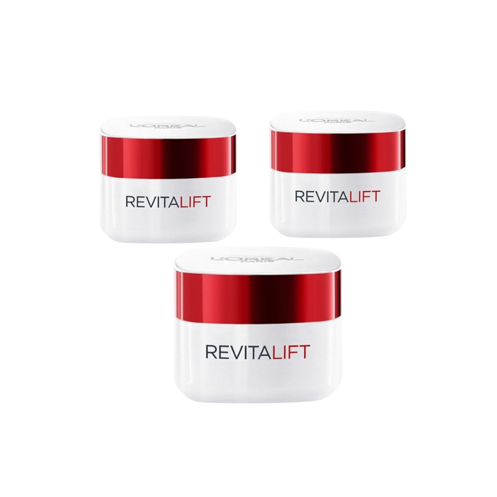 Lot de 3 crèmes contour des yeux anti-rides et extra-raffermissantes Revitalift de L'Oréal Paris 15 ml