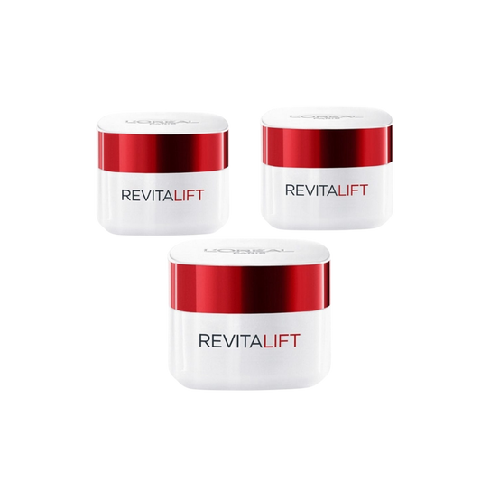 Loreal Paris Revitalift Anti-Wrinkle + Extra Firming Eye Cream 15ml 3 Pack