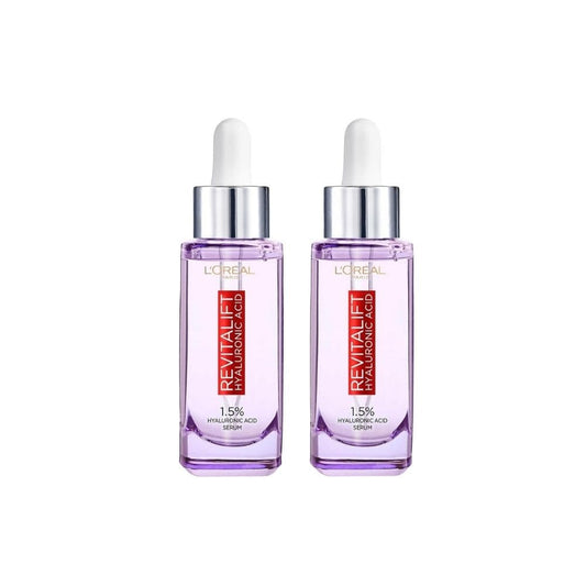 Loreal Paris Revitalift Filler Hyaluronic Acid 1.5% Pure Concentrated Serum 2 Pack