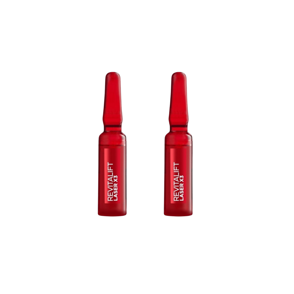 Loreal Paris Revitalift Laser X3 7-Day Treatment Facial Ampoules 7 x 1 ml 2 Pack