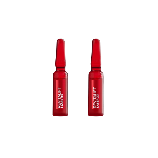 Loreal Paris Revitalift Laser X3 7-Day Treatment Facial Ampoules 7 x 1 ml 2 Pack