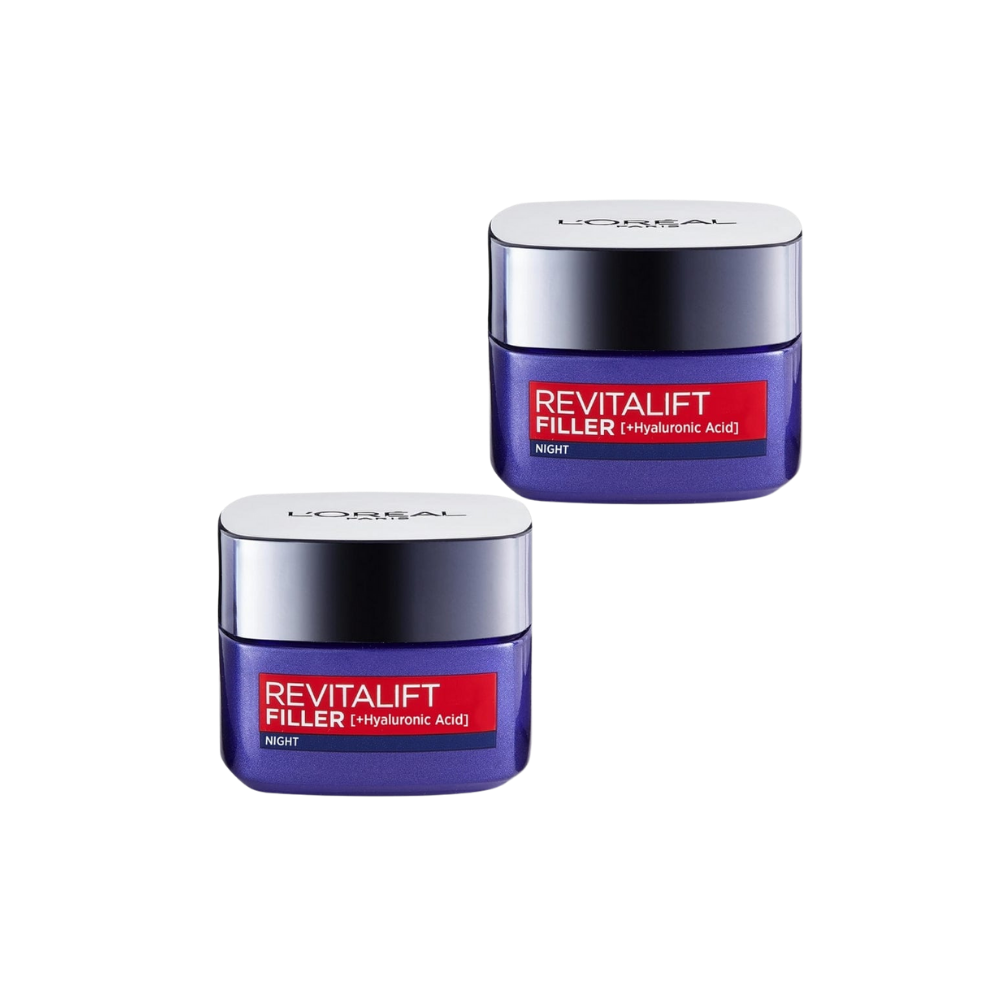 Loreal Paris Revitalift Night Anti-Aging Care Cream 50 ml 2 Pack