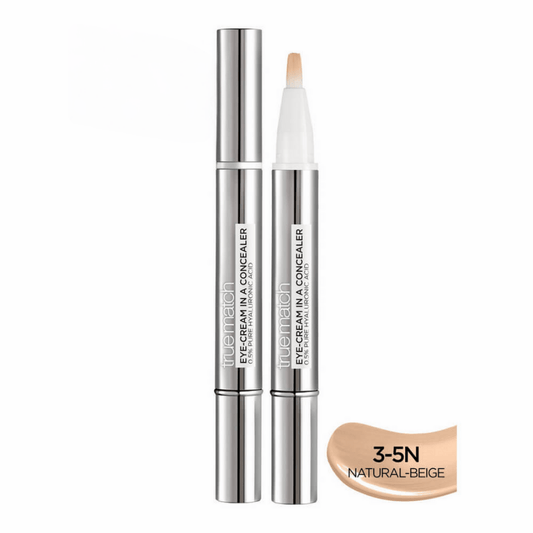 Loreal Paris True Match Concealer 2 in 1 With Eye Cream 3-5N