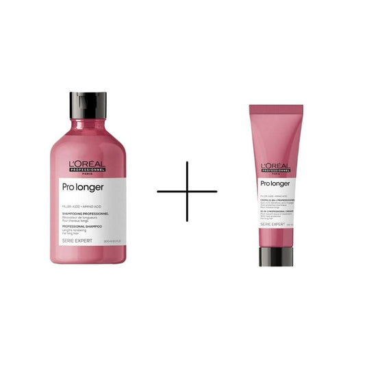 Loreal Professionnel Paris Serie Expert Pro Longer Hair Lengths Appearance Care Cream 150 ml + Loreal Professionnel Paris Serie Expert Pro Longer  Shampoo 300 ml