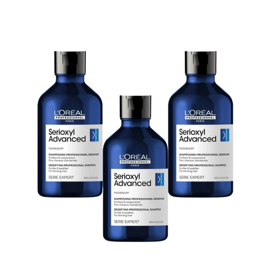 Loreal Professionnel Paris Serie Expert Serioxyl Advanced Shampoo 300 ml 3 Pack