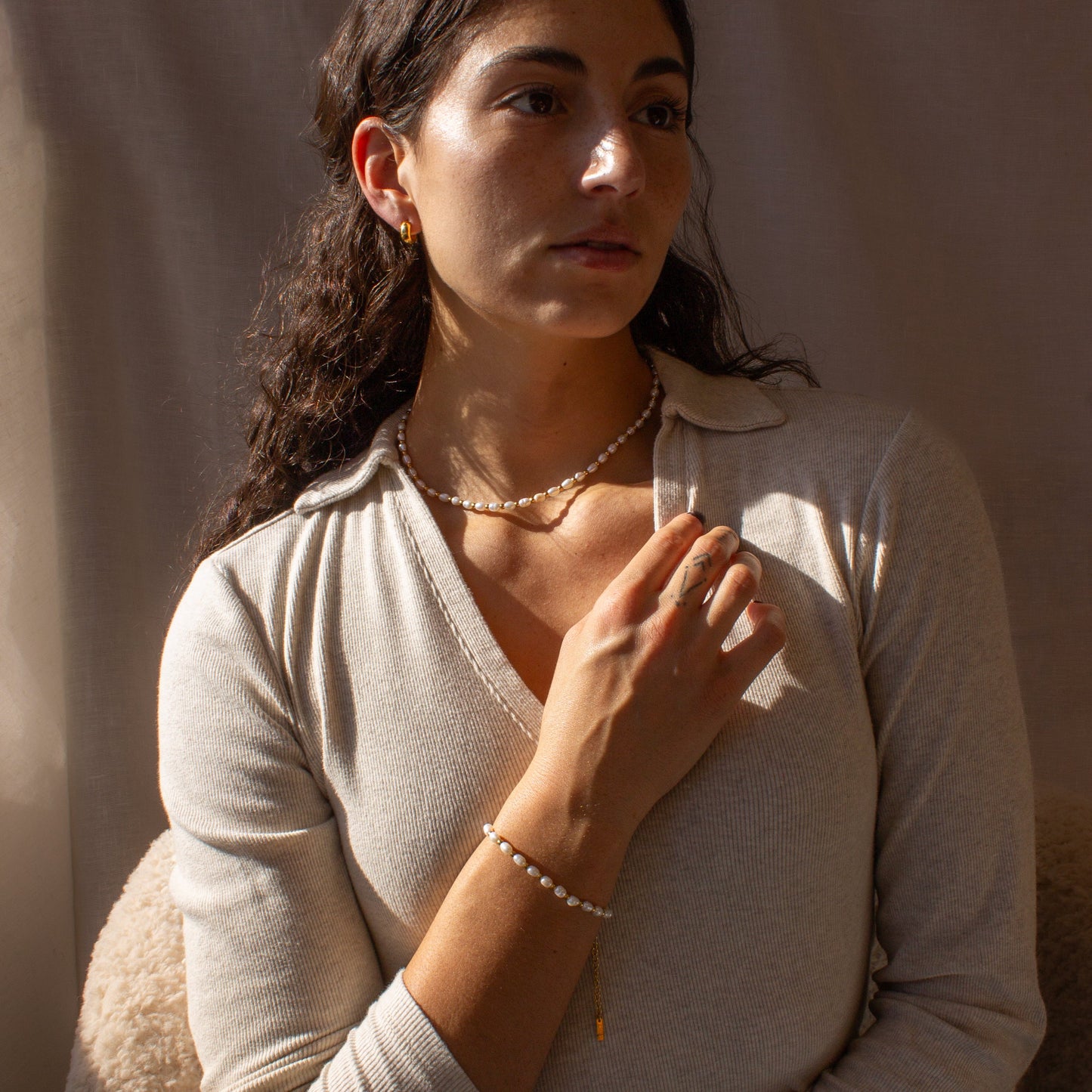 Bracelet de perles Isadora