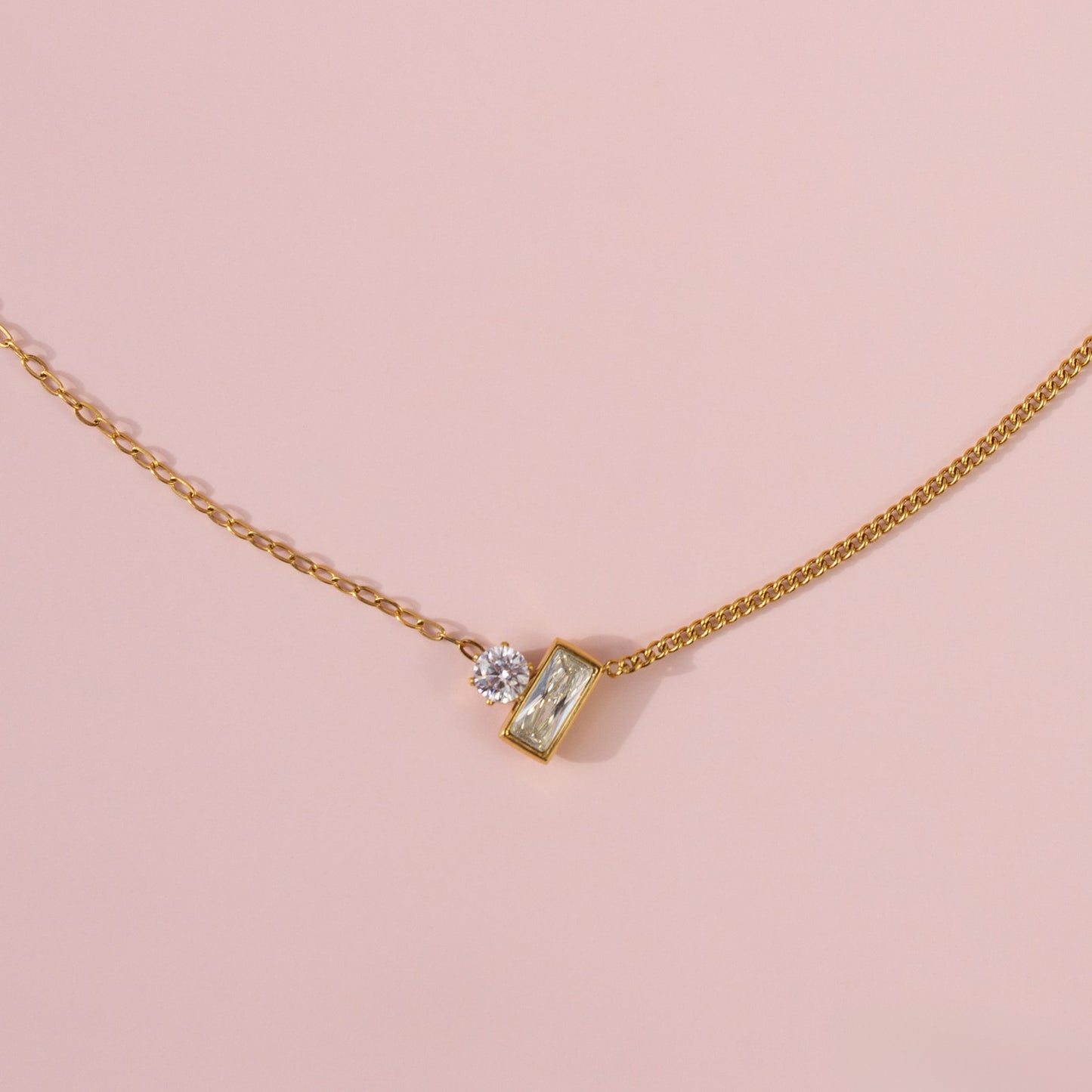 Juliet Cluster Necklace