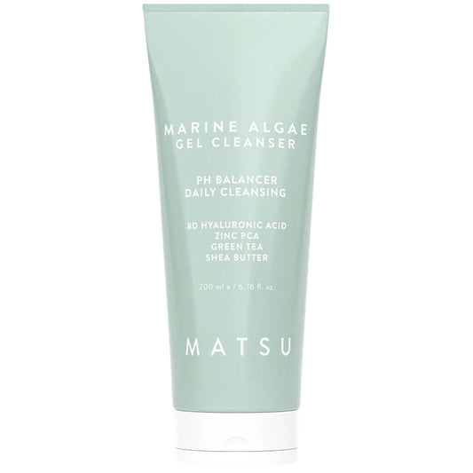 Matsu Marine Algae Gel Cleanser - Facial Cleansing Gel 200ml