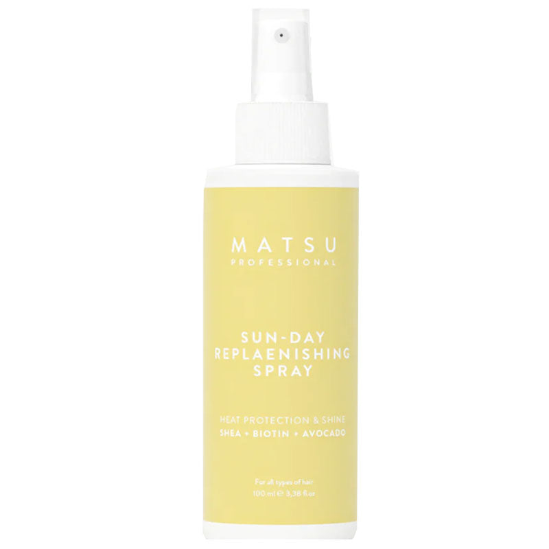 Matsu Sun Day Replenish Spray - Heat Protection Hair Care Spray 100ml
