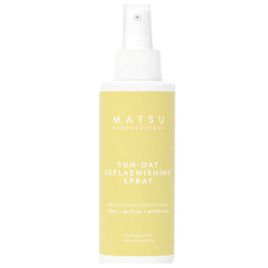 Matsu Sun Day Replenish Spray - Heat Protection Hair Care Spray 100ml
