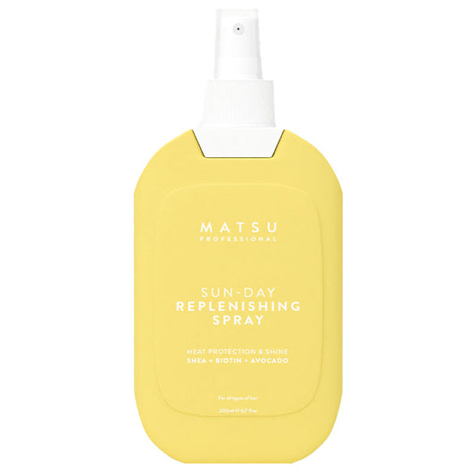 Matsu Sun Day Replenish Spray - Heat Protection Hair Care Spray 200ml