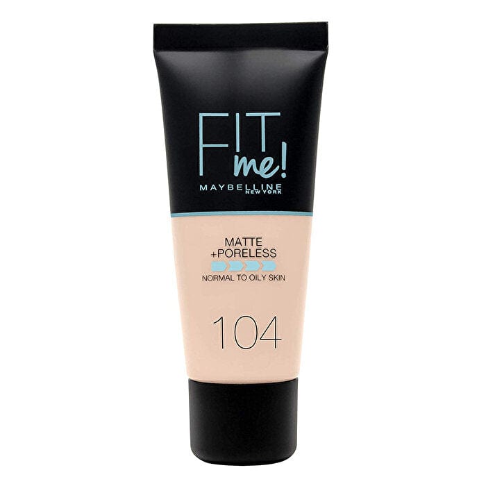 Maybelline Fit Me Matte+Poreless Foundation No:104 Soft Ivory 30ml