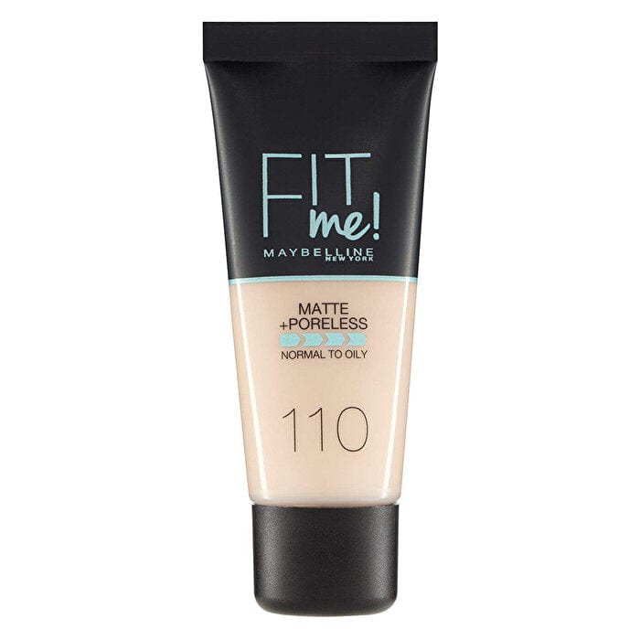 Fond de teint Maybelline Fit Me Matte+Poreless n° 110 Porcelaine 30 ml