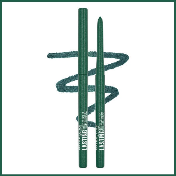 Crayon à paupières automatique Lasting Drama de Maybelline New York - Vert de jalousie