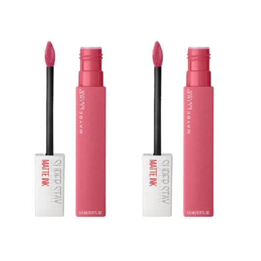Maybelline New York Super Stay Matte Ink Liquid Matte Lipstick - 175 Ringleader Pink -2 Pack