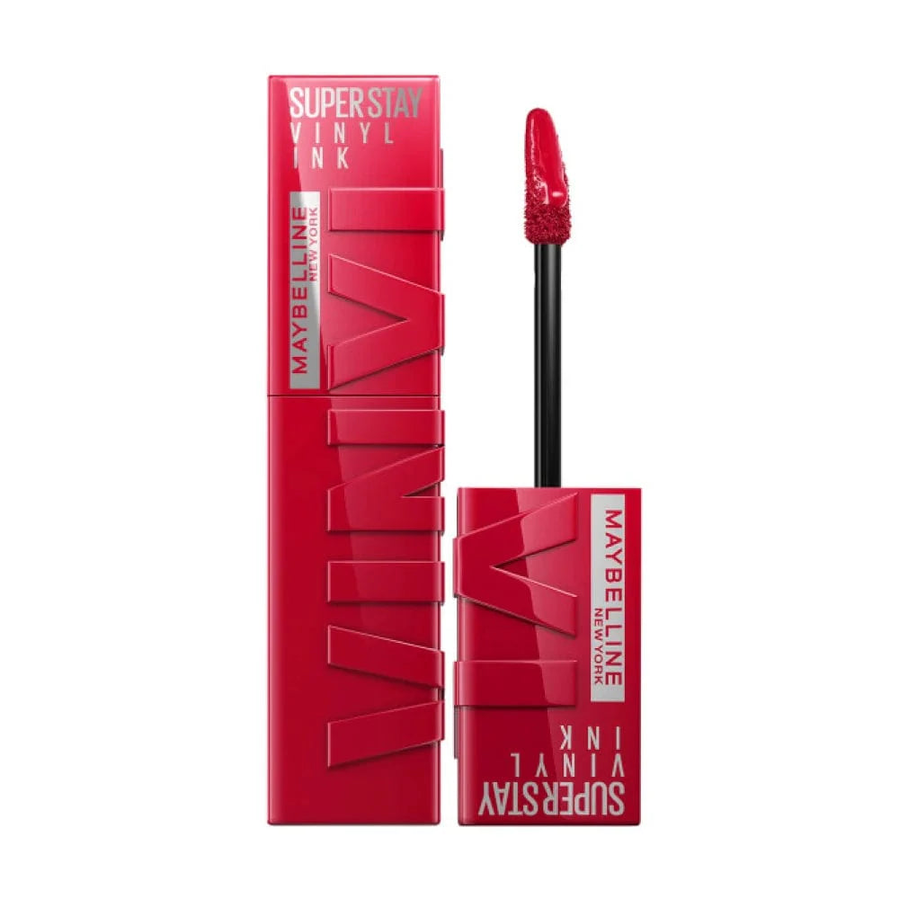 Rouge à lèvres liquide brillant longue tenue Super Stay Vinyl Ink de Maybelline New York – 50 Wicked