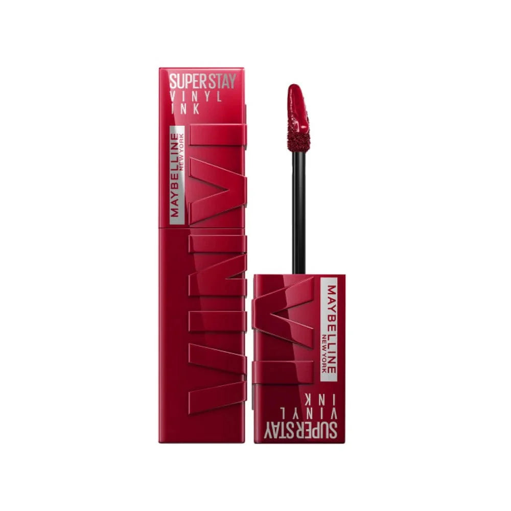 Rouge à lèvres liquide brillant longue tenue Super Stay Vinyl Ink de Maybelline New York – 55 Royal