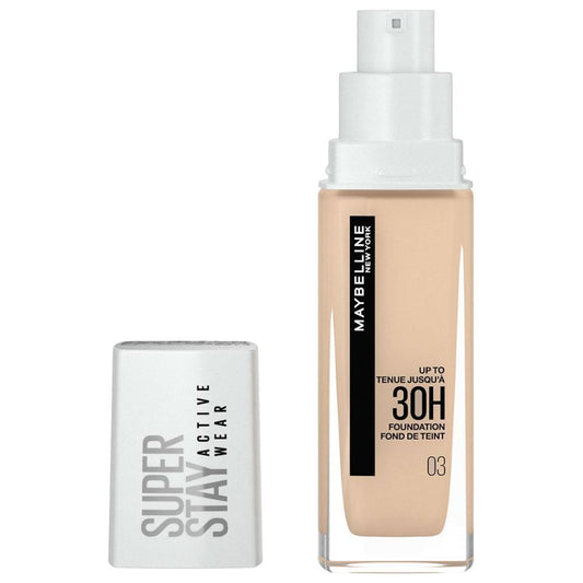 Maybelline Super Stay Active Wear Foundation 03 True Ivory 30ml