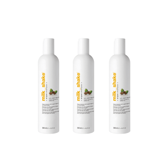 Milk_shake Argan Organic Argan Oil Sulfate Free Shampoo 300 ml 3 Pack