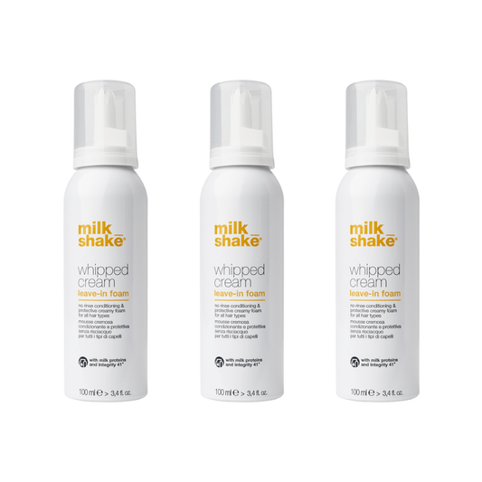 Milk_shake Conditioning Whipped Cream Revitalizing and Protective Hair Mousse 100 ml 3 Pack