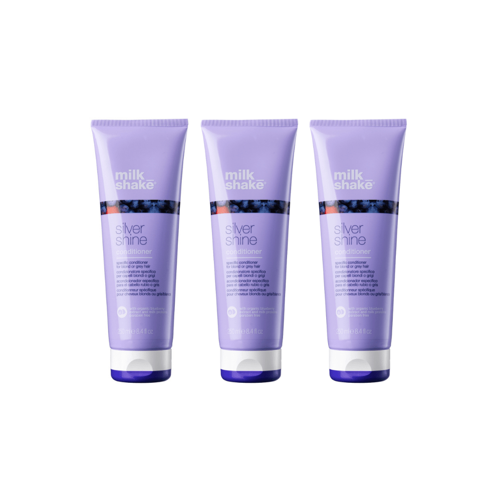 Milk_shake Silver Shine Conditioner 250 ml 3 Pack