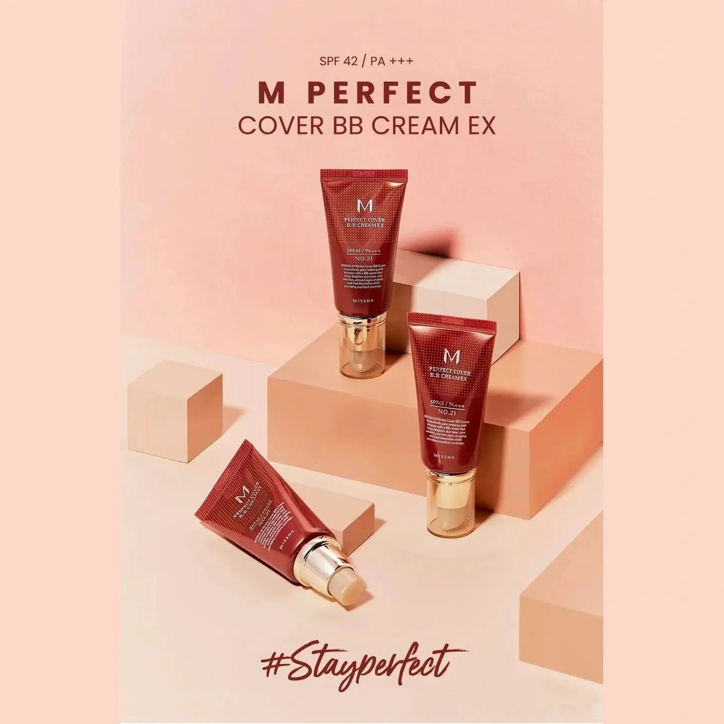 Missha Intensive Coverage BB Cream M Perfect Cover BB Cream Ex No: 25 (20ml)