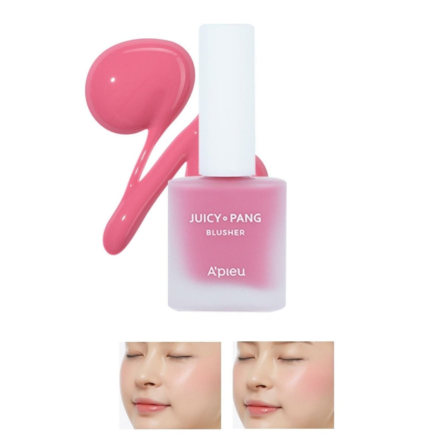 Missha Blush liquide hydratant 9 g pour un look naturel APIEU Juicy-Pang Water Blusher (PK02)