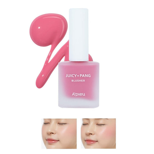 Missha Blush liquide hydratant 9 g pour un look naturel APIEU Juicy-Pang Water Blusher (PK02)