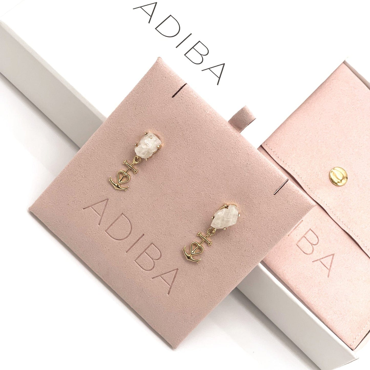 The Heart Anchored Earring