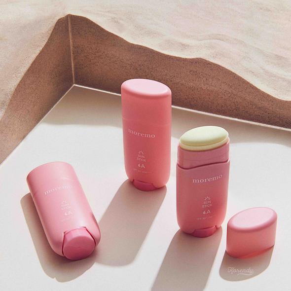 Moremo - Sun Stick Spf50+ Pa++++ Crème Solaire Stik Uv à Base d'Eau 16gr