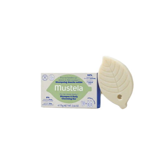 Mustela Shampoing Corps en Barre Lavante 75 g