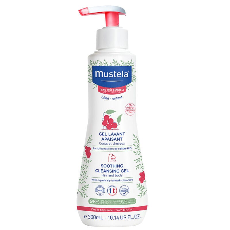 Mustela Shampoing Apaisant Bébé Peaux Très Sensibles 300 ml