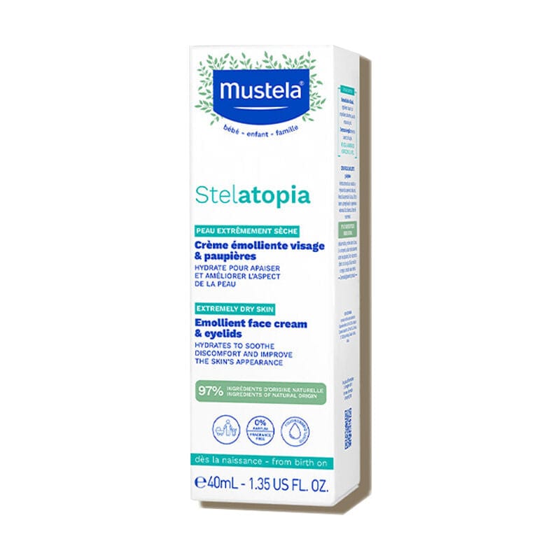 Mustela Stelatopia Crème Émolliente Visage Crème Visage 40 ml