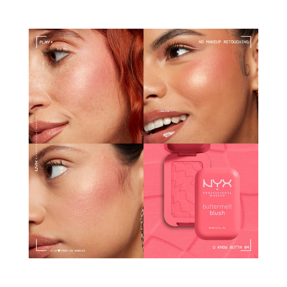 NYX Professional Makeup Buttermelt Blush Crémeux - 04 U Know Butta