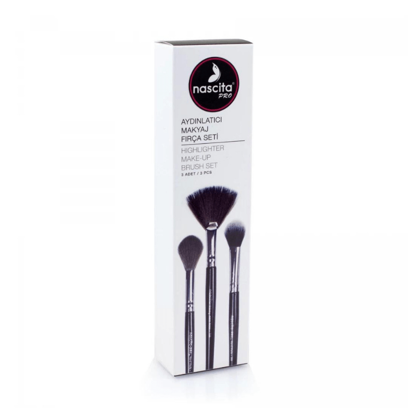 Ensemble de pinceaux de maquillage illuminateurs Nascita - 49
