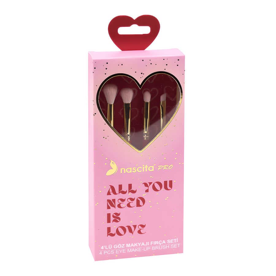 Nascita Pro Love Series 4-Piece Eye Makeup Brush Set