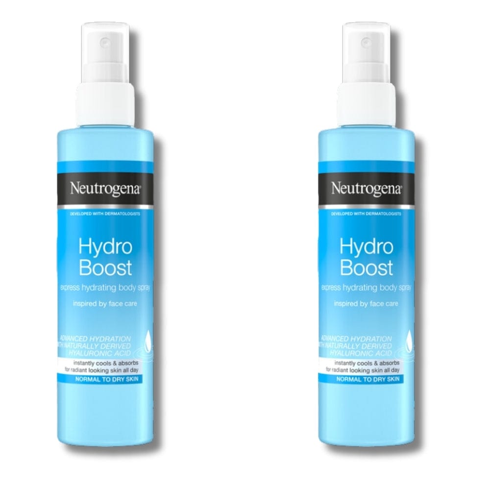 Lot de 2 sprays hydratants pour le corps Neutrogena Hydro Boost Express 200 ml