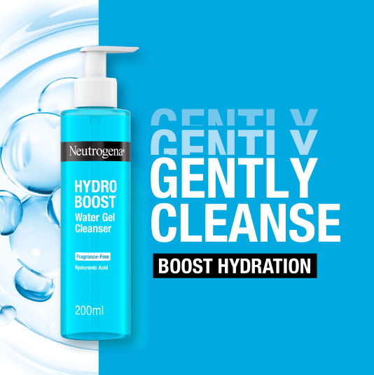 Neutrogena Hydro Boost Fragrance-Free Water Gel Cleanser 200ml / 6.8 fl oz