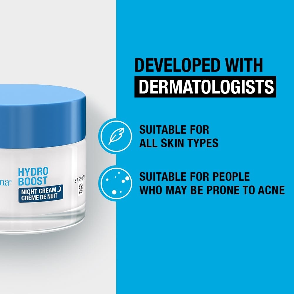 Neutrogena Hydro Boost Hydration Routine: Water Gel Moisturiser & Night Cream 50ml / 1.7 fl oz