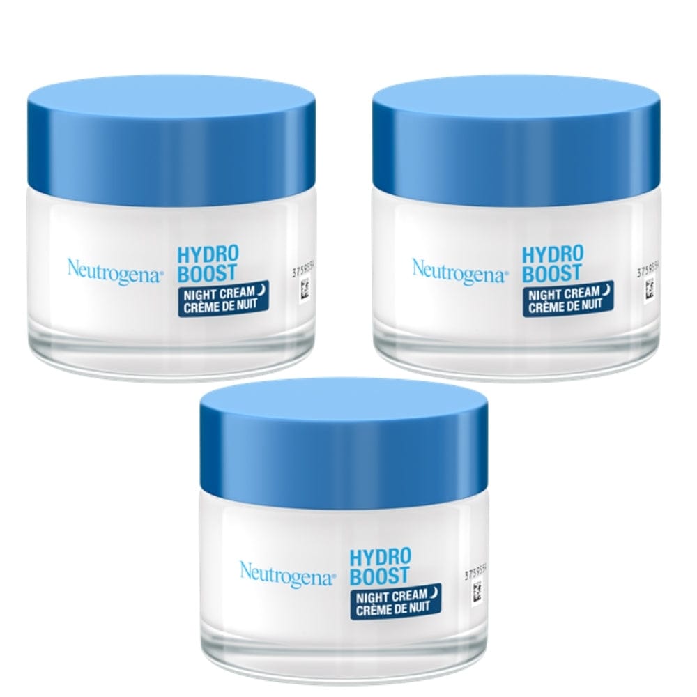 Neutrogena Hydro Boost Night Cream 50ml / 1.7 fl oz 3 Pack