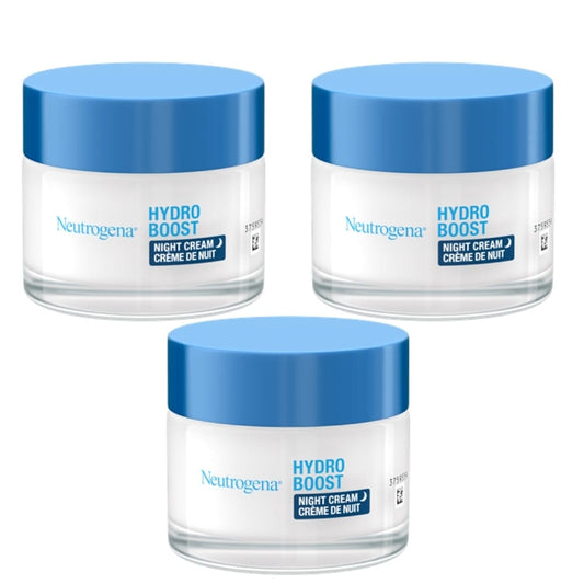 Neutrogena Hydro Boost Night Cream 50ml / 1.7 fl oz 3 Pack