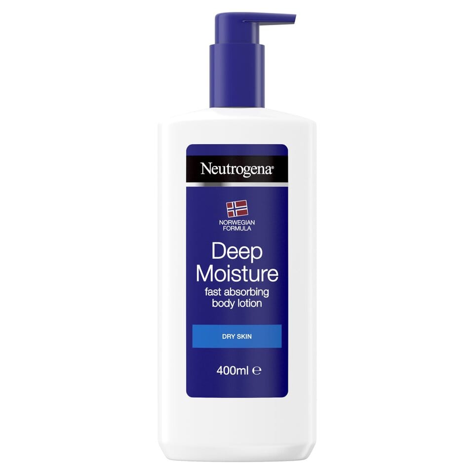 Neutrogena Norwegian Formula Deep Moisture Fast Absorbing Body Lotion 400ml / 13.5 fl oz