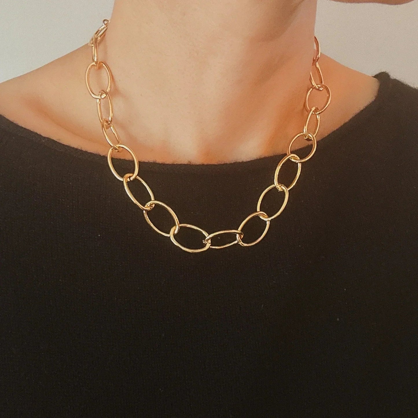 New York Office Chain Necklace