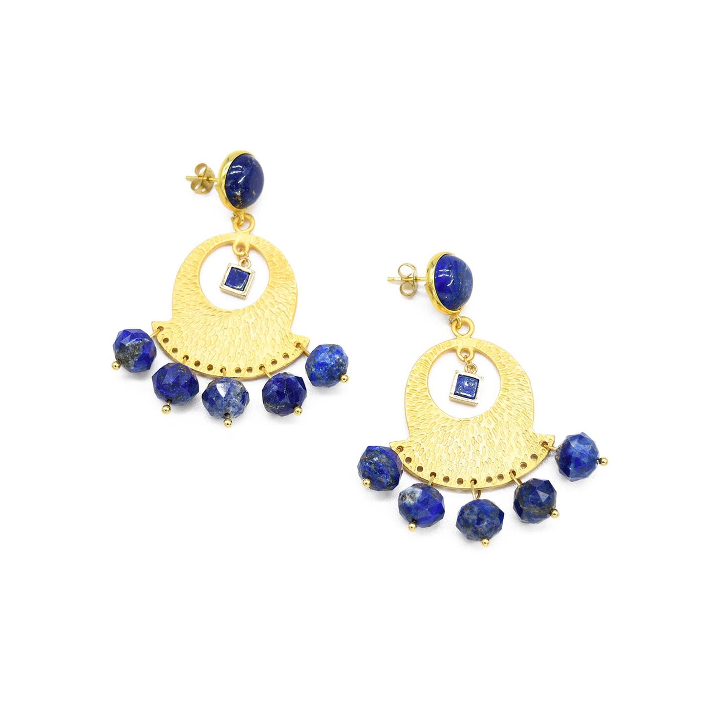Night Sky Lapis Lazuli Earrings