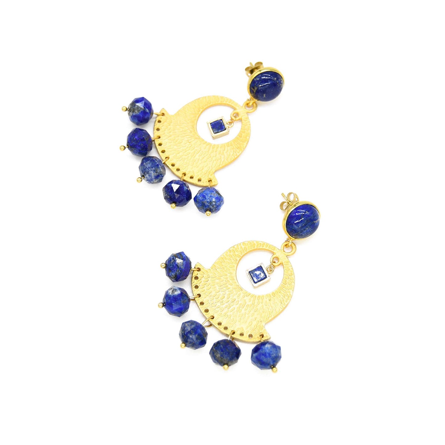 Night Sky Lapis Lazuli Earrings