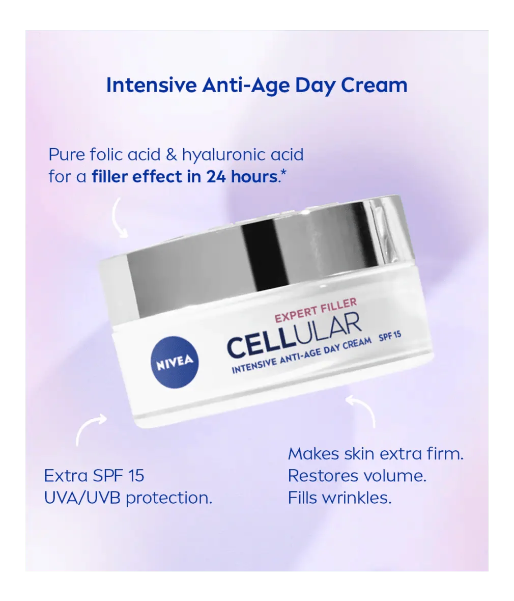 Nivea Cellular Expert Filler Firming Day Face Cream SPF 30 50 ml / 1.7 fl oz